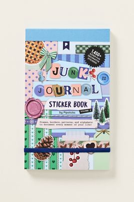 Pipisticks Junk Journaling Sticker Book