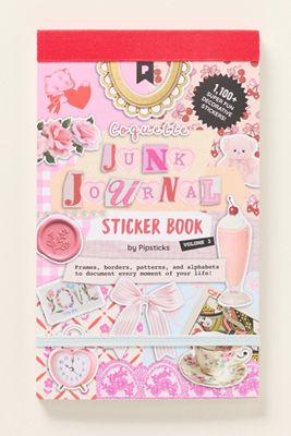 Pipisticks Junk Journaling Sticker Book