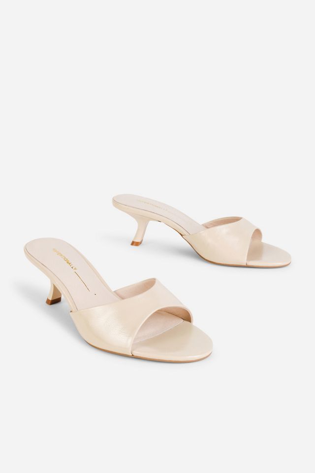 Intentionally Blank Given Mule Kitten Heels #1