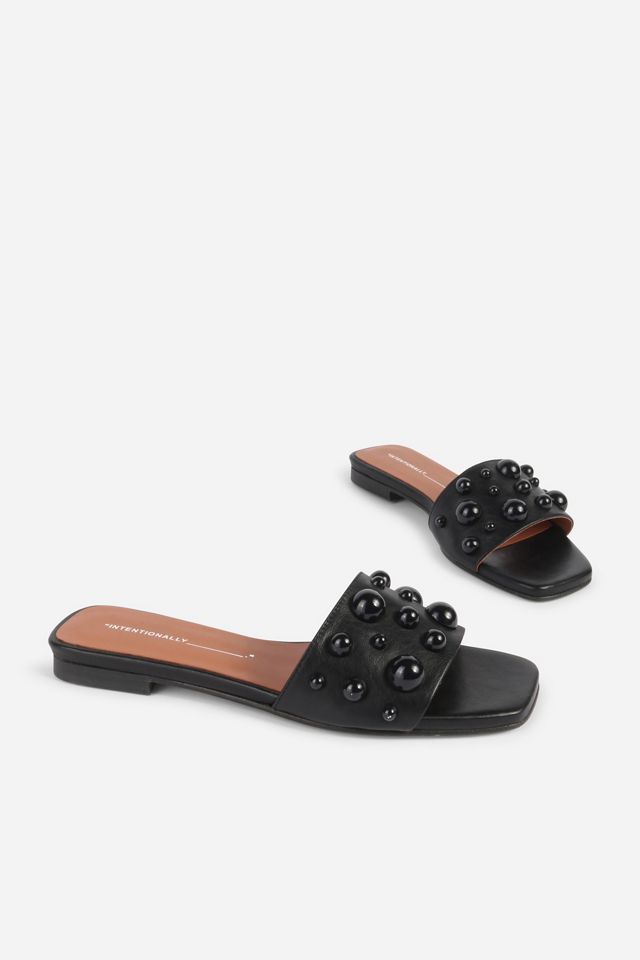 Intentionally Blank Cocktail Beaded Slides #2