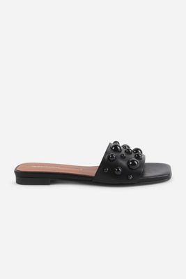 Intentionally Blank Cocktail Beaded Slides