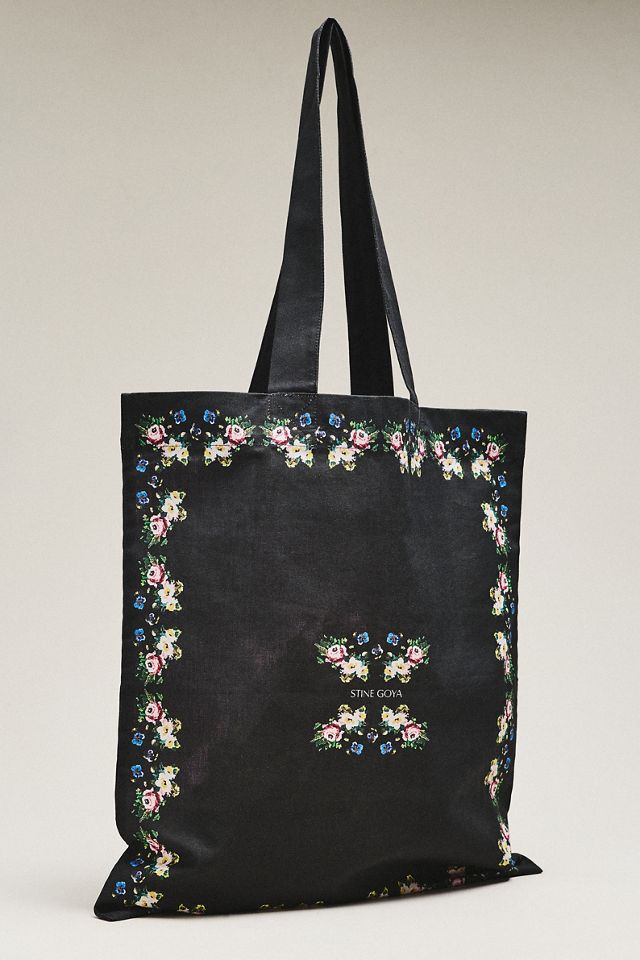 Stine Goya The Floral Frame 100% Cotton Tote Bag #1