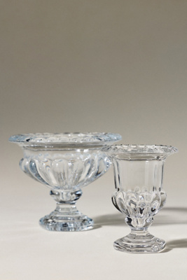 Iris Pressed Glass Vase | AnthroHome