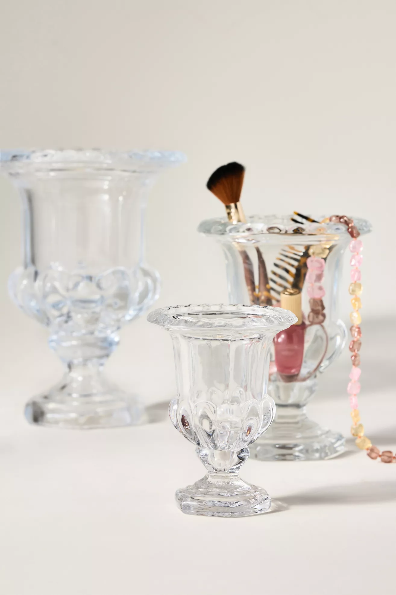 Iris Pressed Glass Vase - thumbnail 7