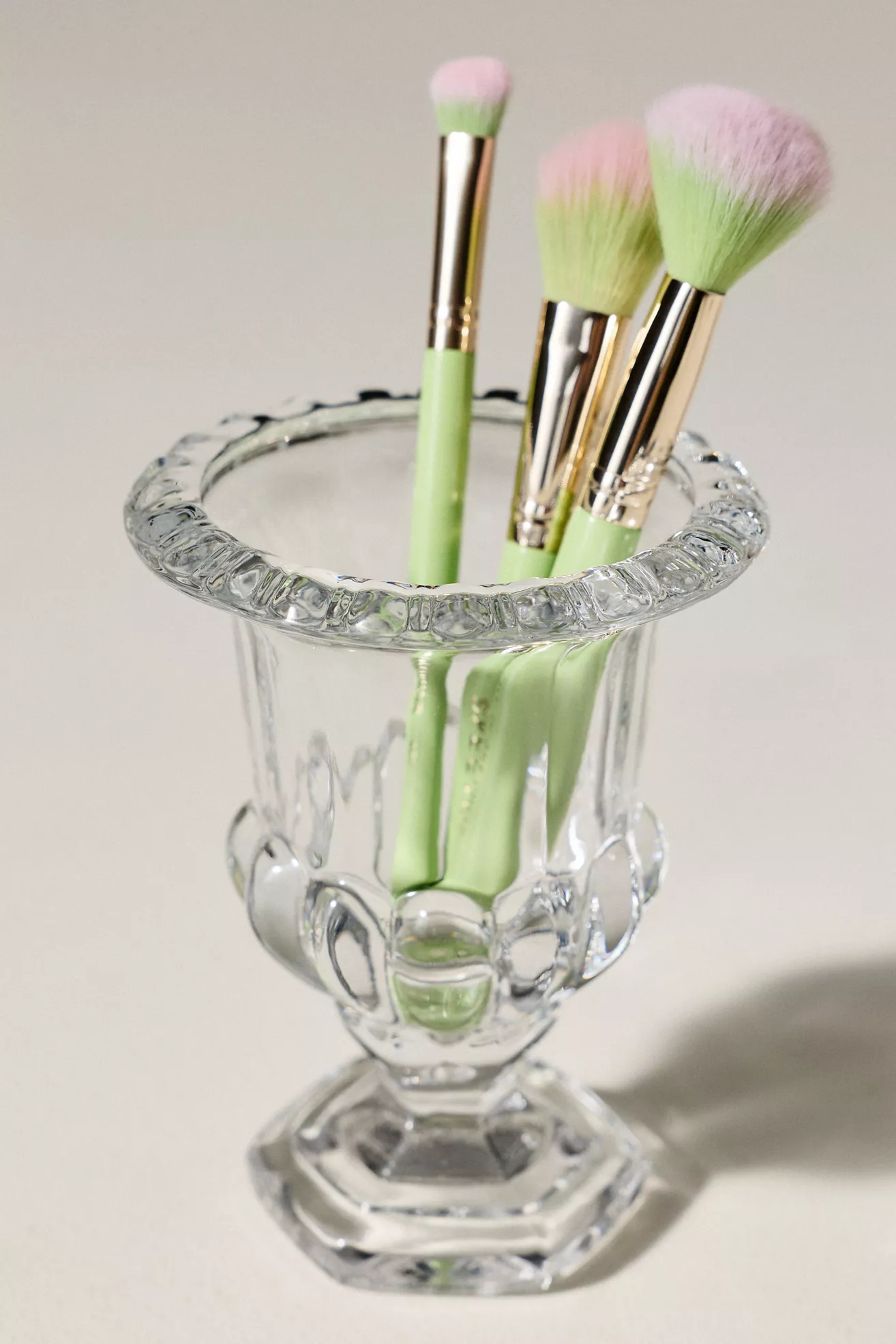 Iris Pressed Glass Vase - thumbnail 5