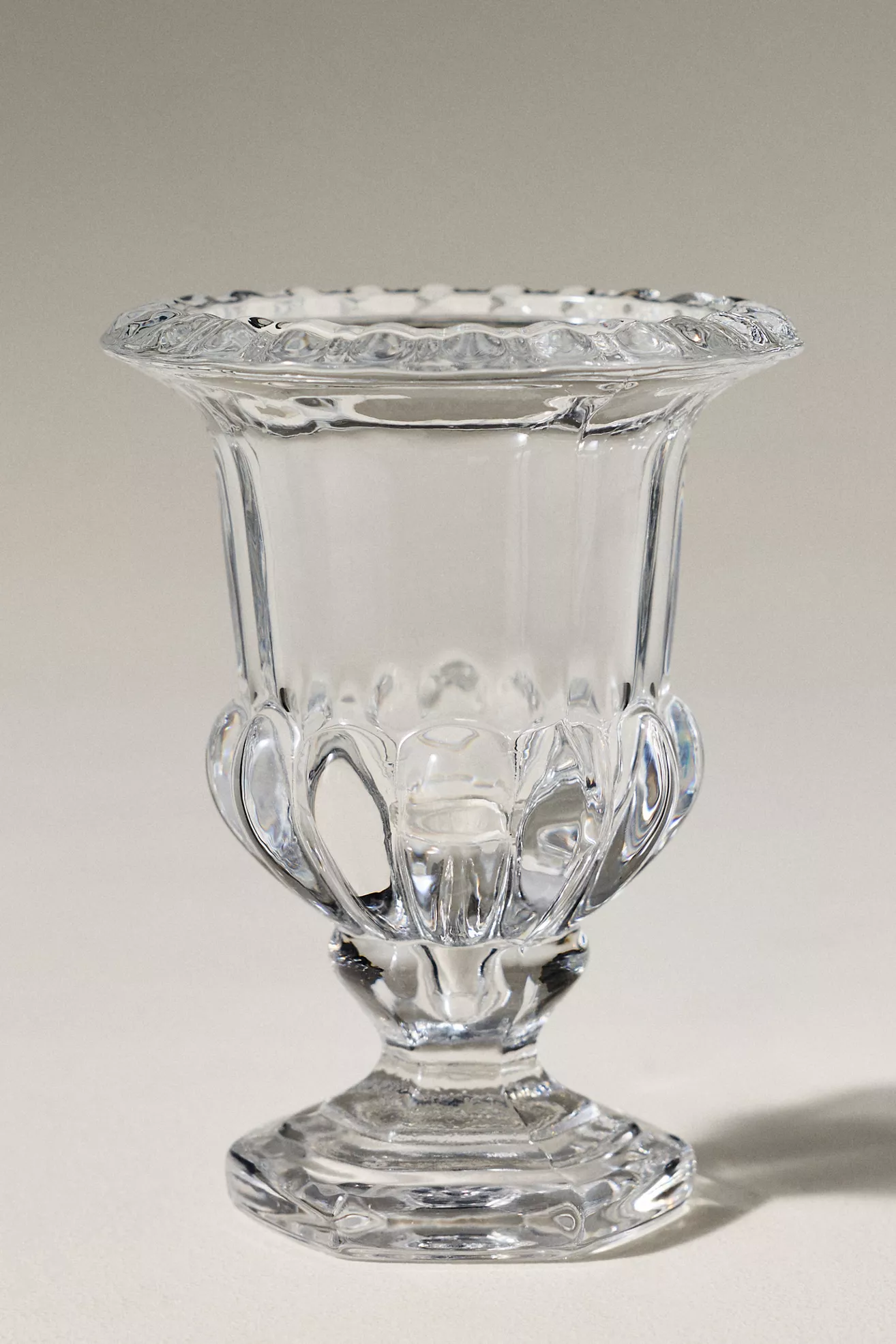 Iris Pressed Glass Vase - thumbnail 6