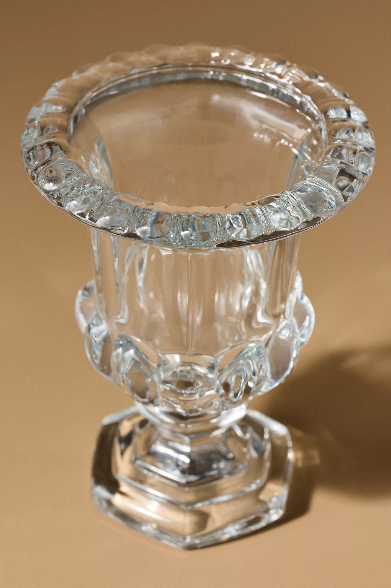 Iris Pressed Glass Vase - thumbnail 3