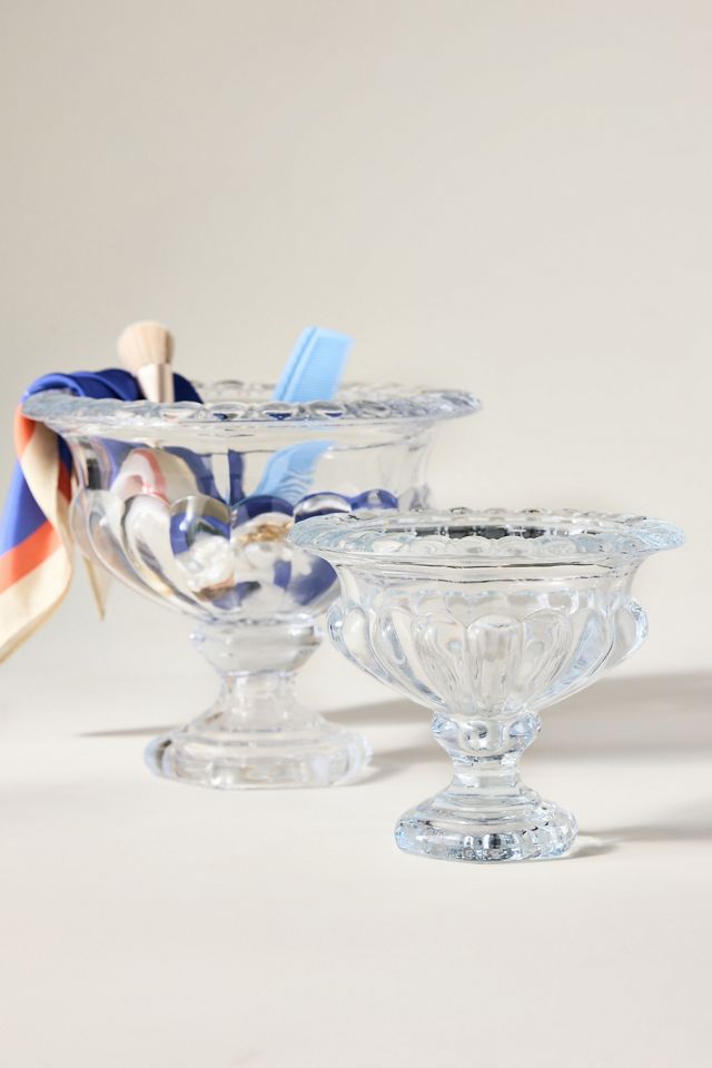 Iris Pressed Glass Vase #2