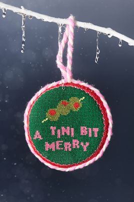Furbish Studio Needlepoint Ornament