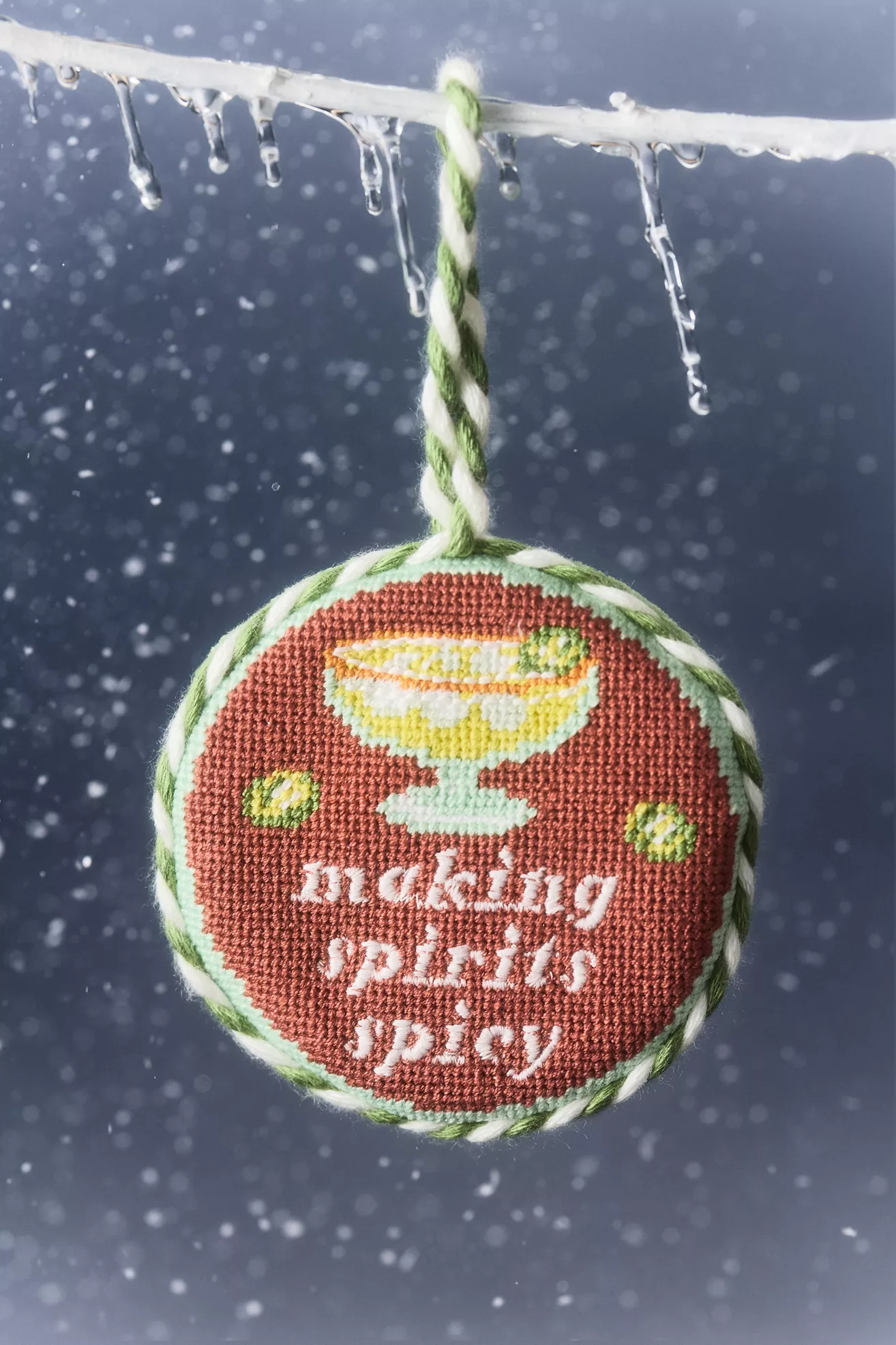 Furbish Studio Needlepoint Ornament - thumbnail 7