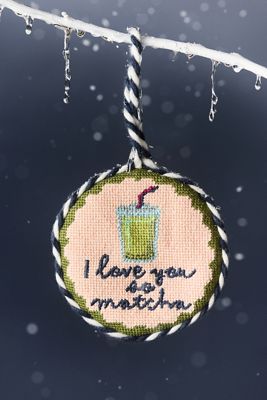 Furbish Studio Needlepoint Ornament