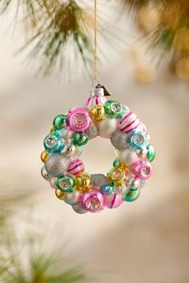 Colorful Bauble Wreath Ornament