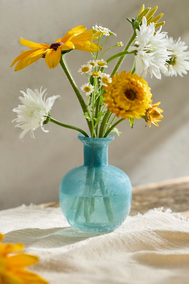 Colorful Glass Bud Vases, Set of 2 #1
