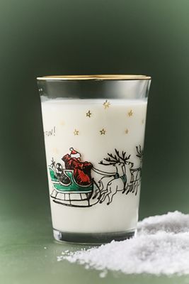 Molly Hatch Holiday Juice Glass