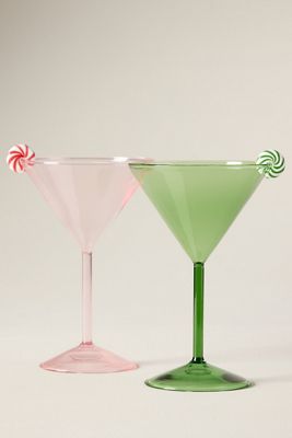 Mintie Martini Glass