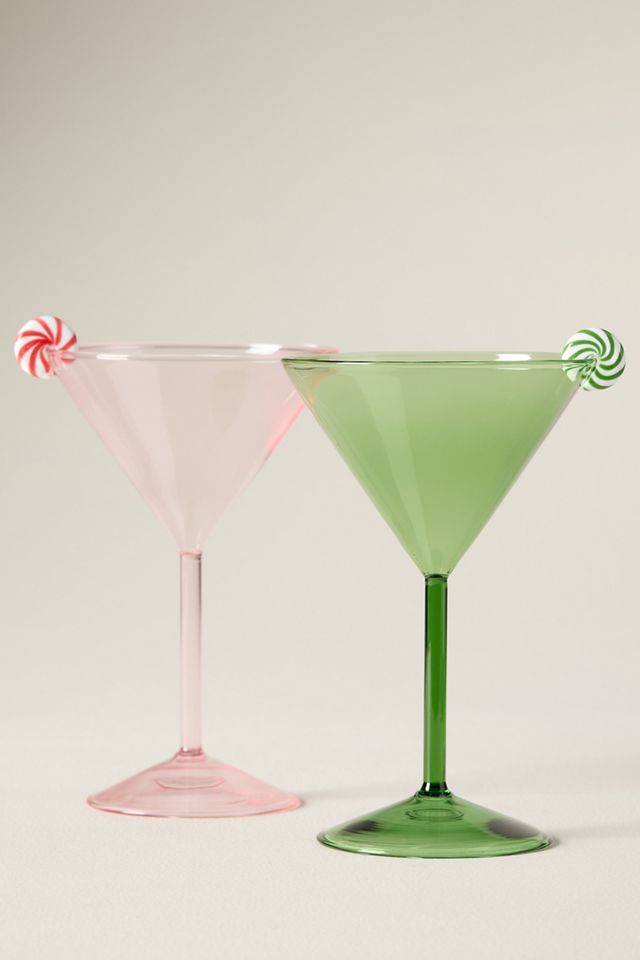 Mintie Martini Glass #1