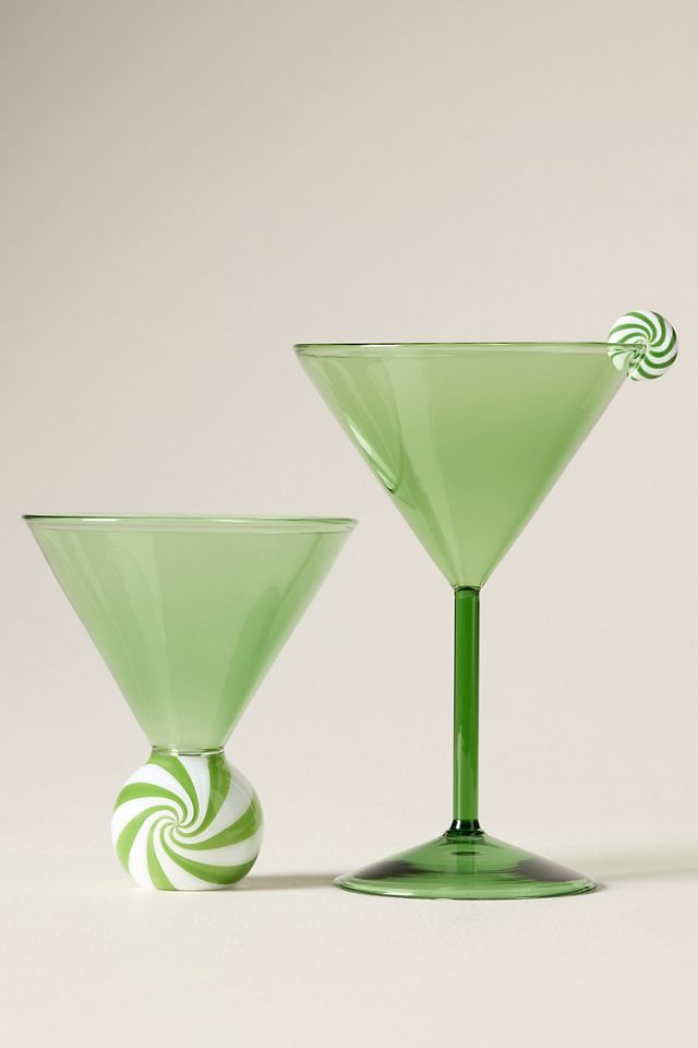 Mintie Martini Glass #2