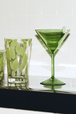 Mintie Martini Glass