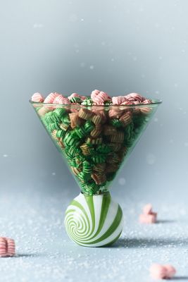 Mintie Stemless Martini Glass