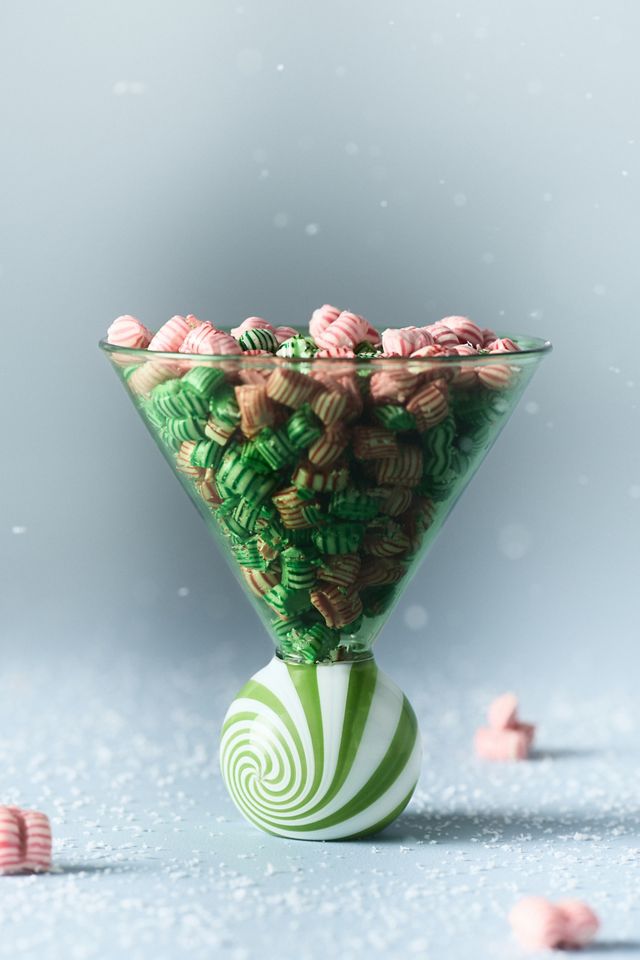 Mintie Stemless Martini Glass #5