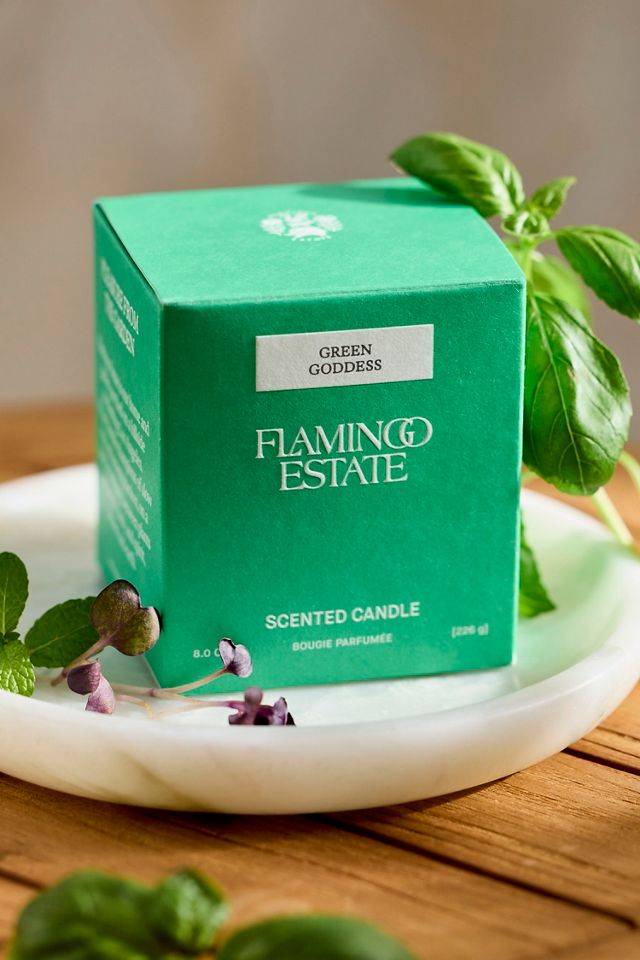 Flamingo Estate Green Goddess Candle #1