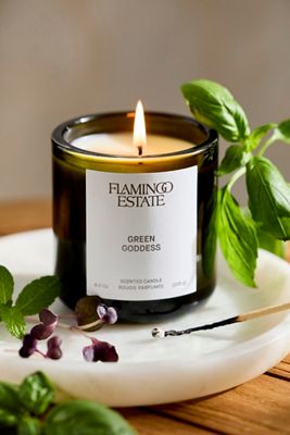 Flamingo Estate Green Goddess Candle