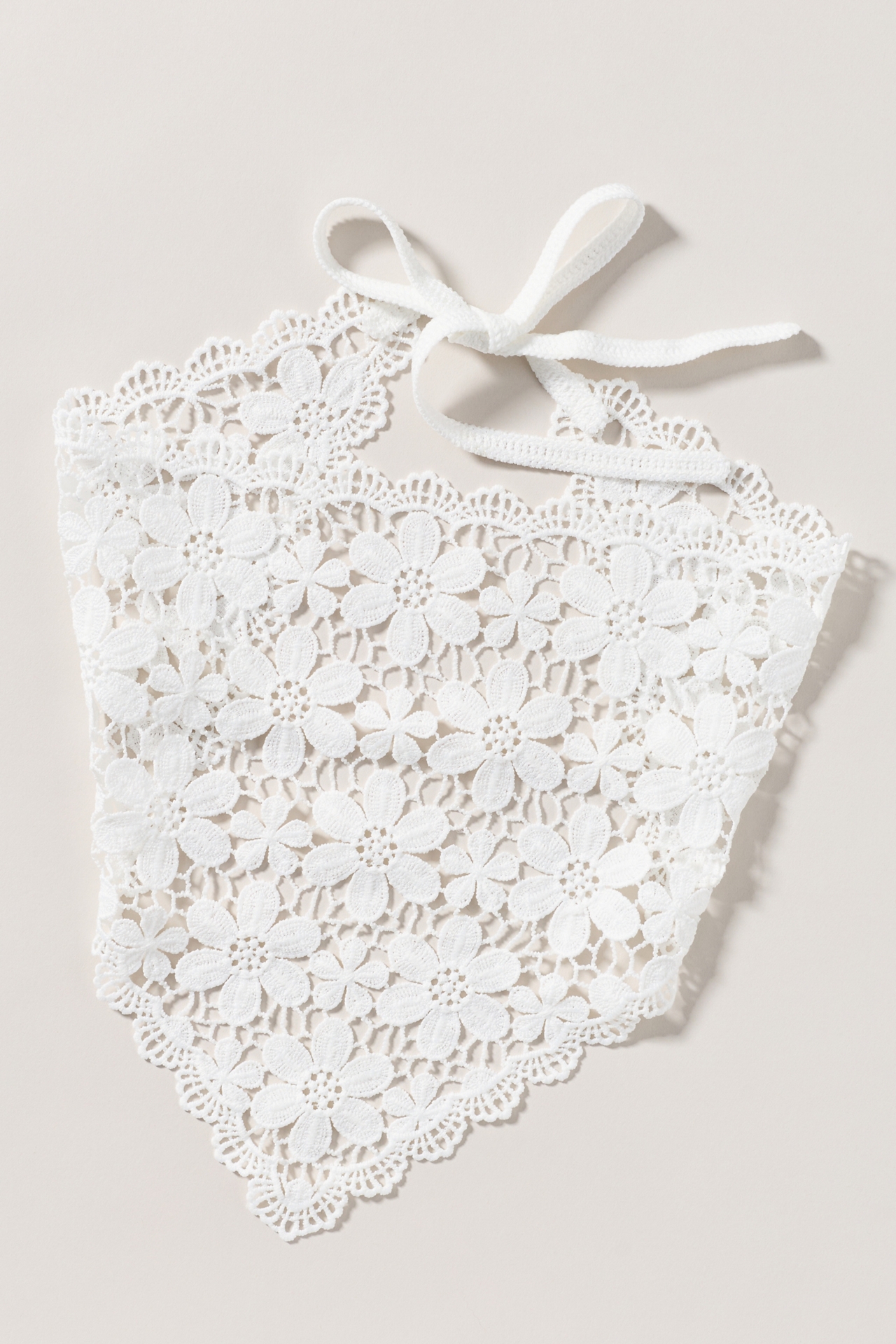 Lace Crochet Hair Scarf