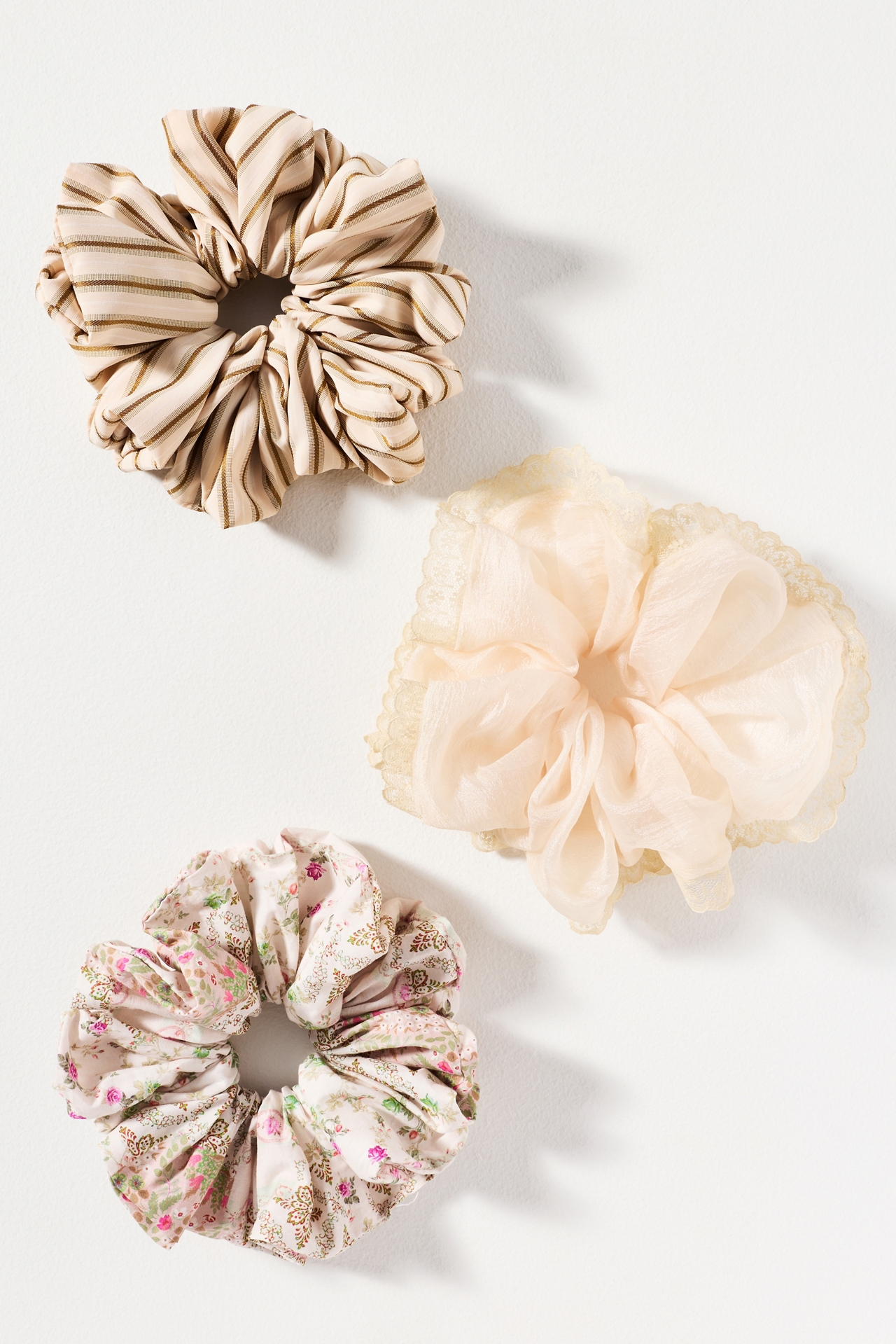 Paradise Scrunchies, Set of 3