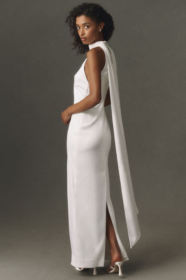 BHLDN Mock-Neck Maxi Dress #1
