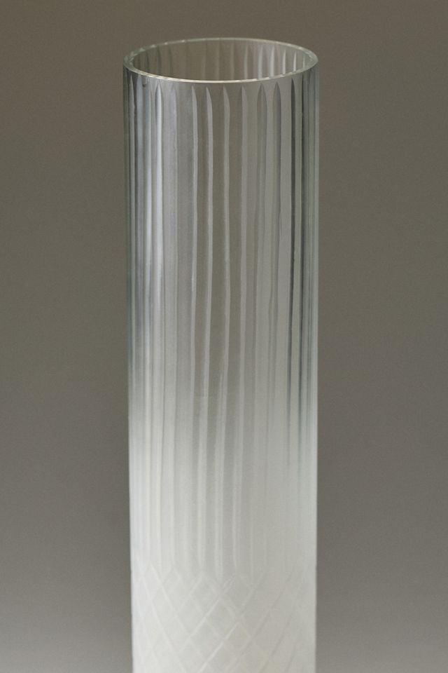 Dale Geätztes Glas Schornstein Kerzenhalter #2