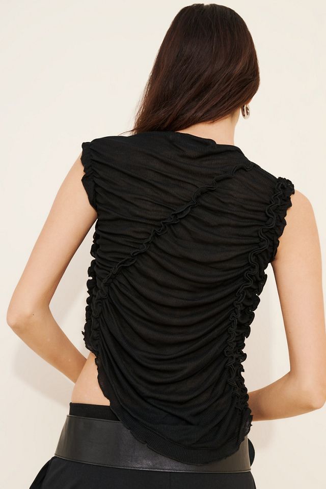 RITA ROW ② 2180－TO Knit bustier レディース ブラック FREE Rita Row - Black Pike Top – BONA DRAG