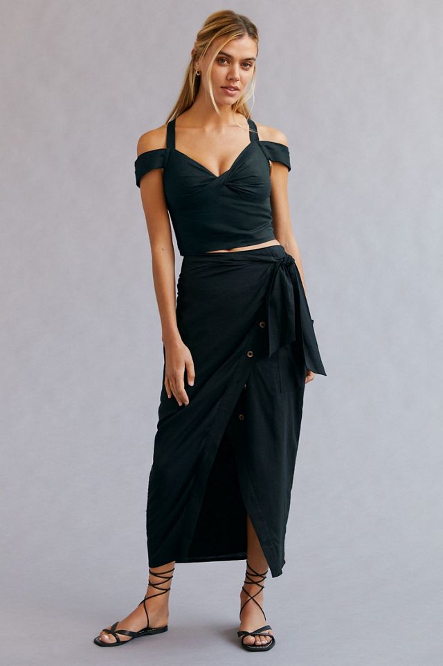 Maeve Off-The-Shoulder Twist Top #3