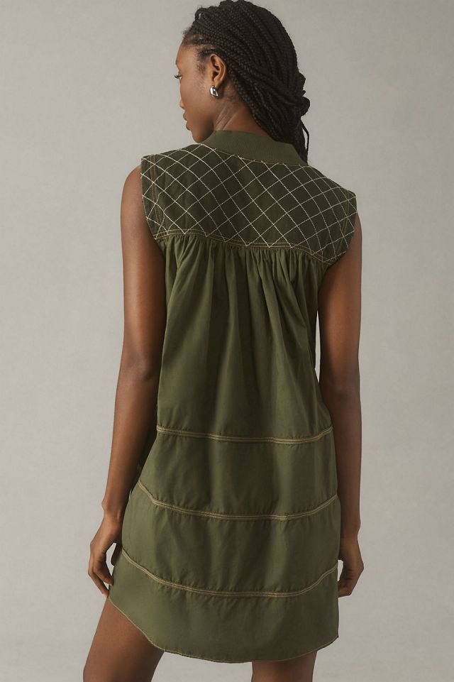 Pilcro Sleeveless Utility Mini Dress #1
