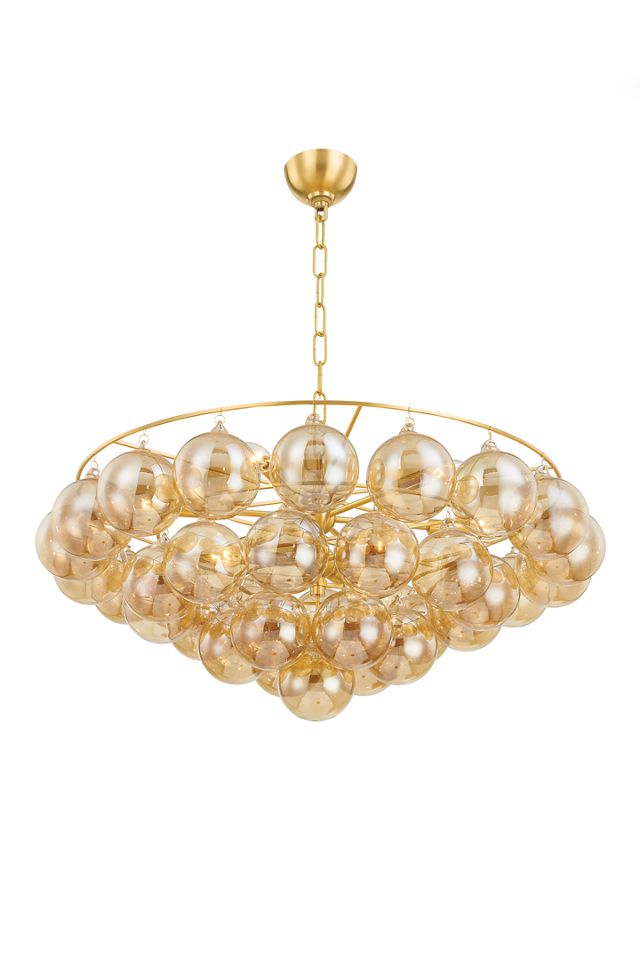 Mitzi Mimi Aged Brass Chandelier #1