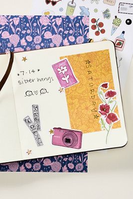 Studio Portmanteau Square Linen Notebook