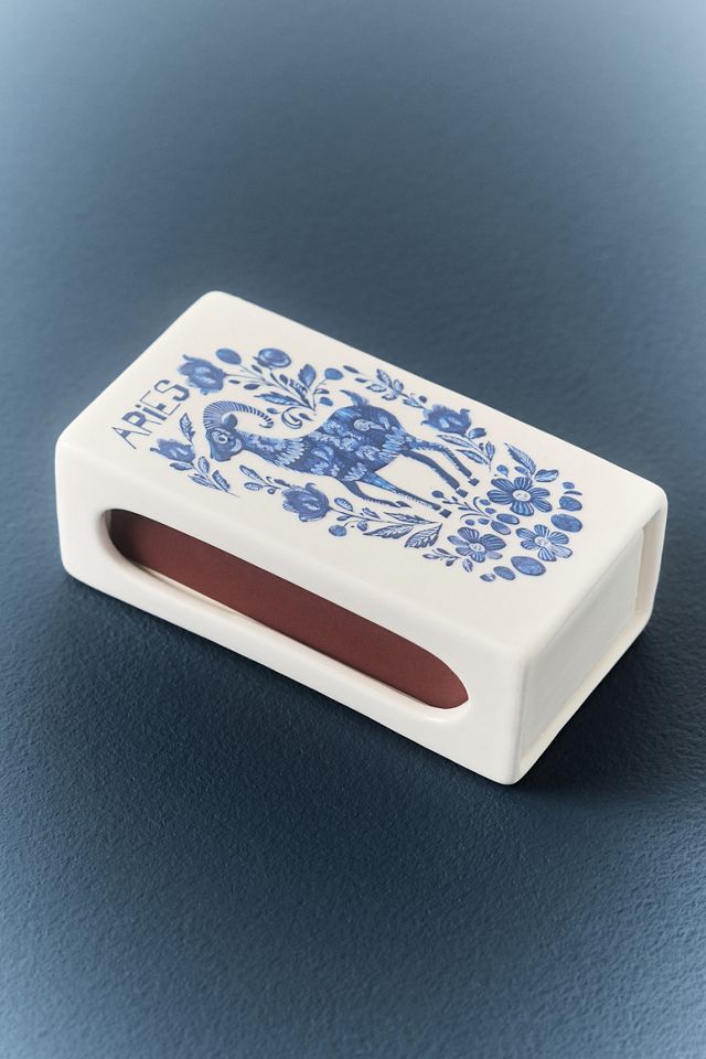 Skeem Zodiac Ceramic Matchbox #2