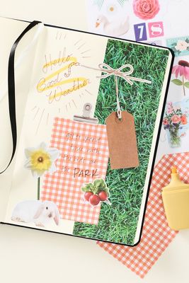 Studio Portmanteau Rectangular Linen Notebook