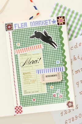 Studio Portmanteau Rectangular Linen Notebook