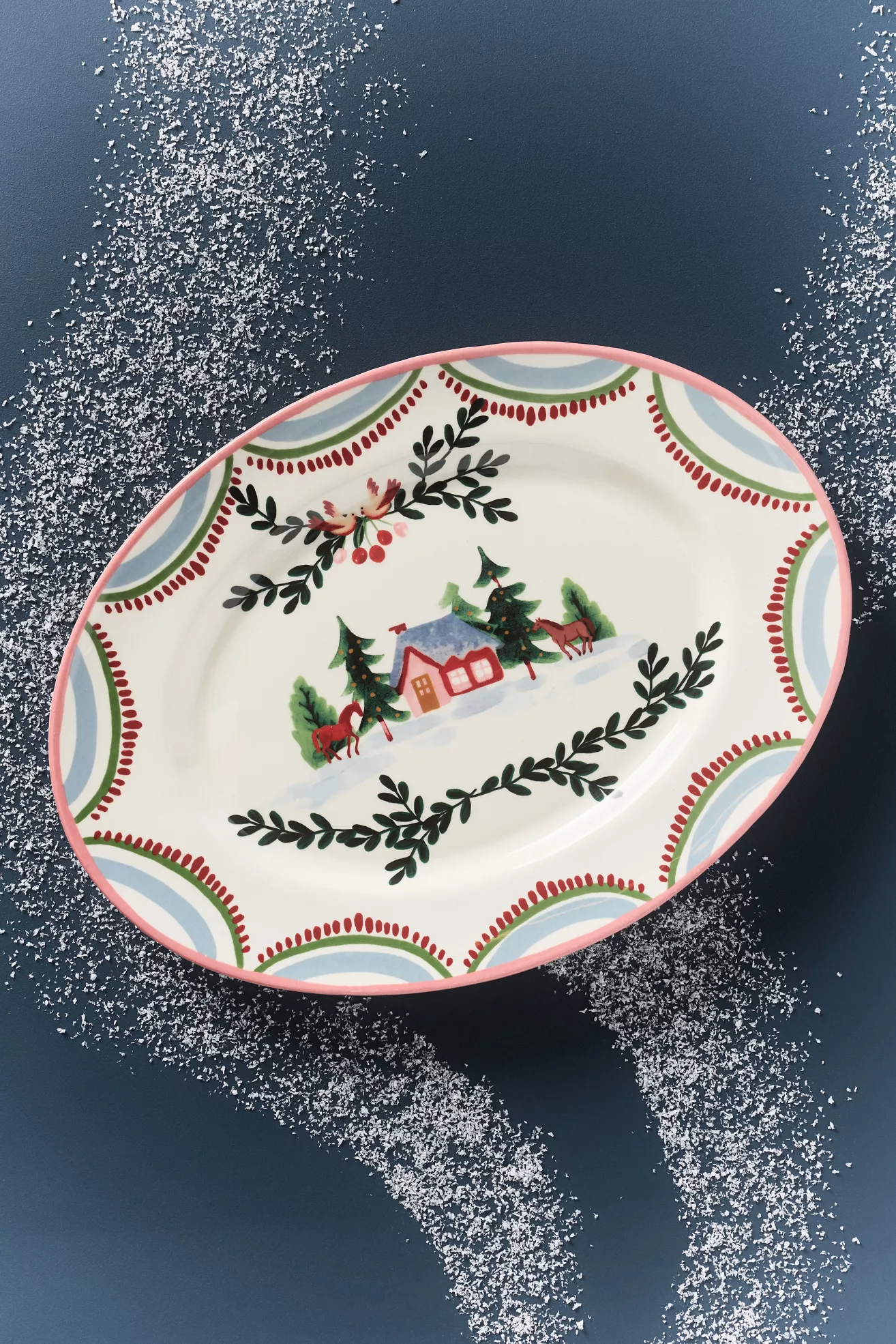 Halisa Stoneware Platter