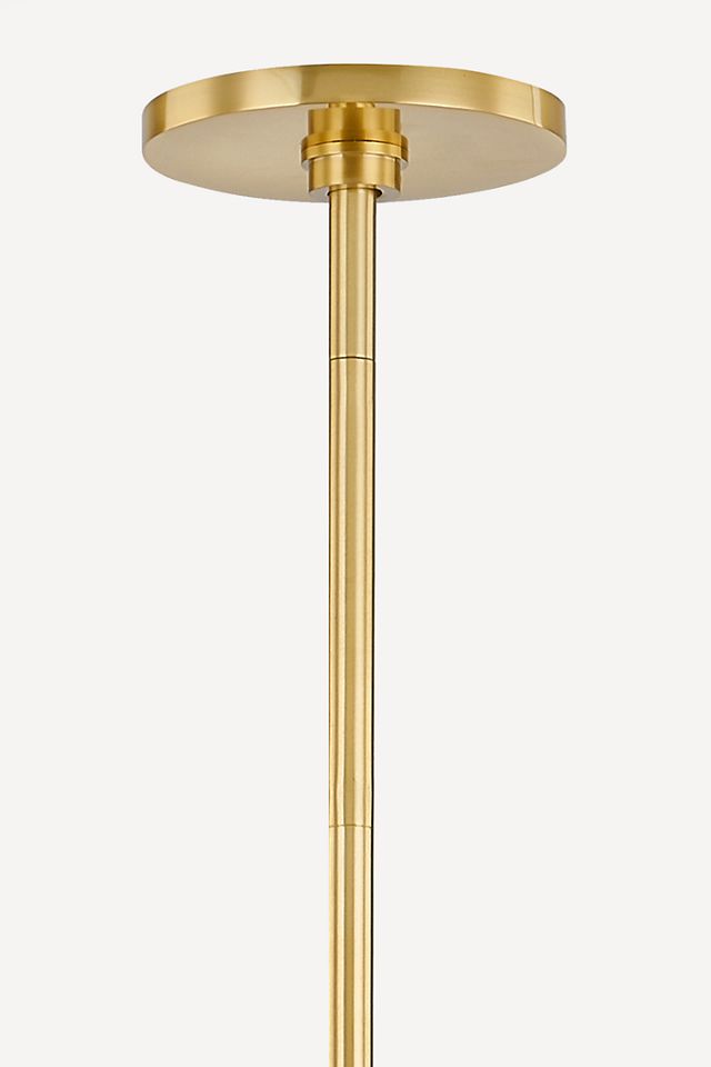 Mitzi Trixie 6-Light Aged Brass Chandelier with Champagne Glass #1