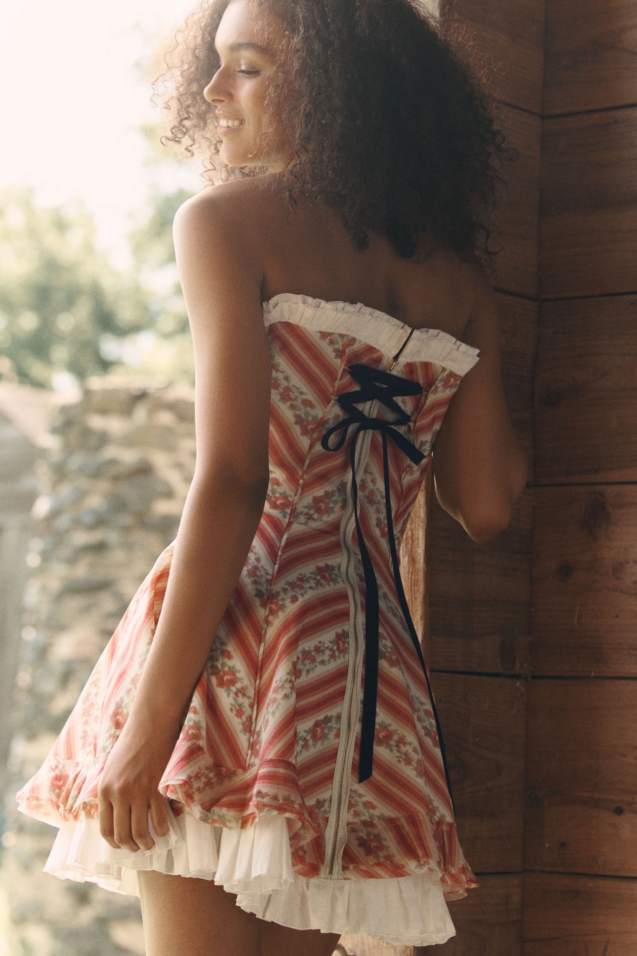 V. Chapman x Kristopher Brock Mallorca Mini Dress