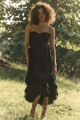 V. Chapman x Kristopher Brock Granada Ruffle Dress