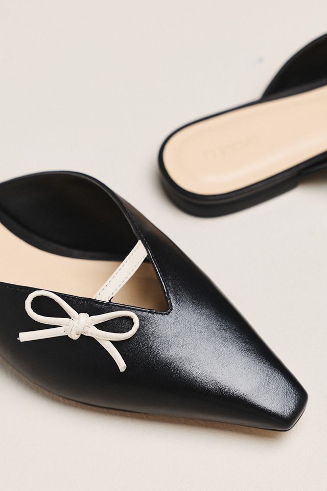 Maeve Leather Pointed-Toe Mules #3