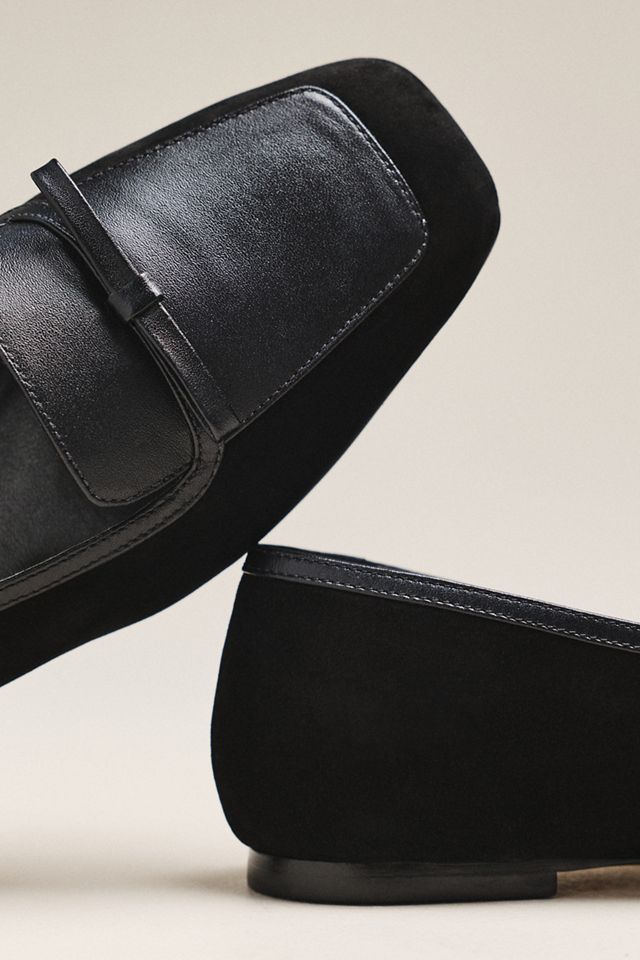 Maeve Bow Square-Toe Flats #2
