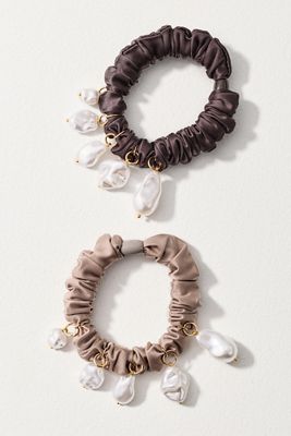 Shell Hair Ties, Set of 2