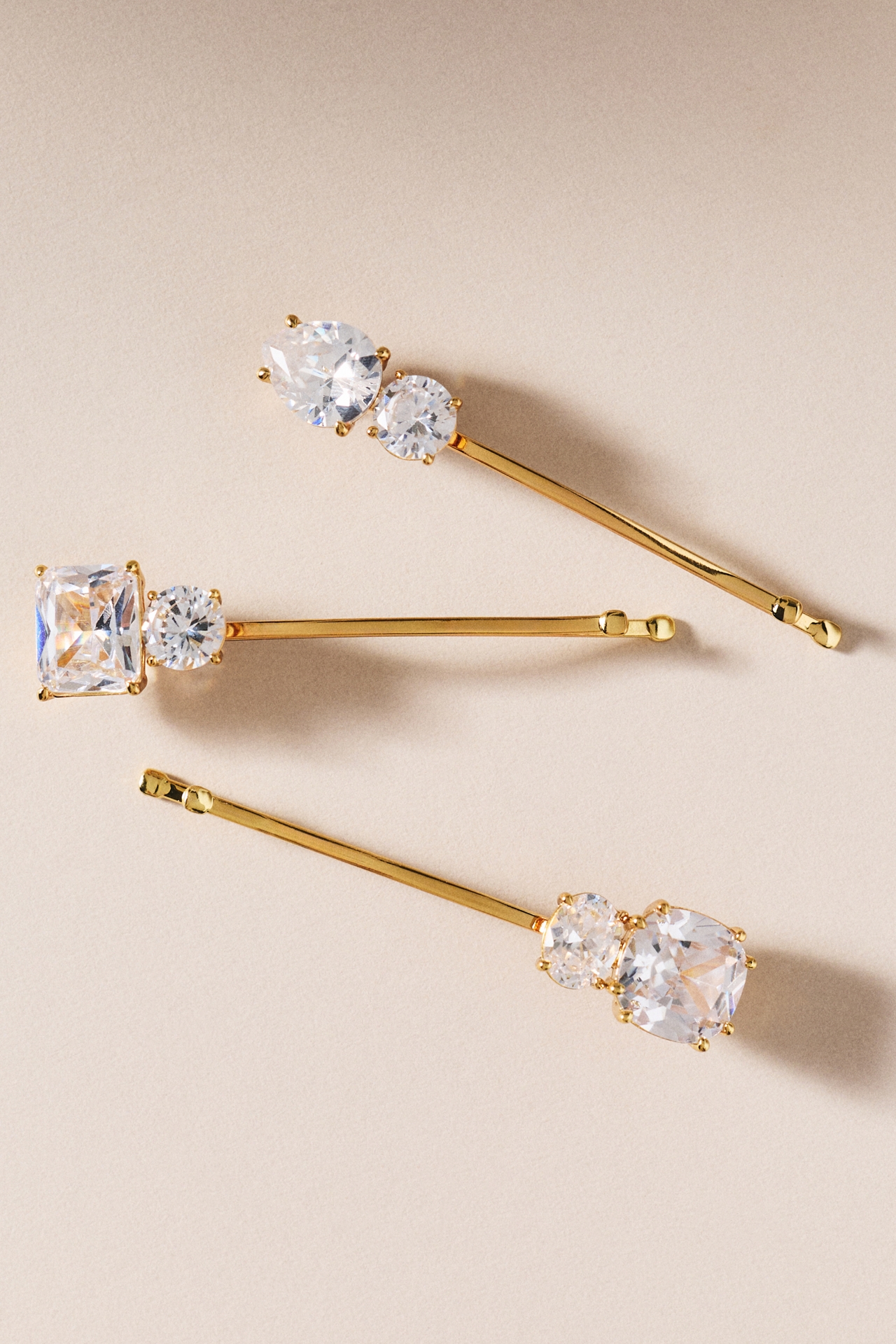Nadri Crystal Bobby Pins, Set of 3