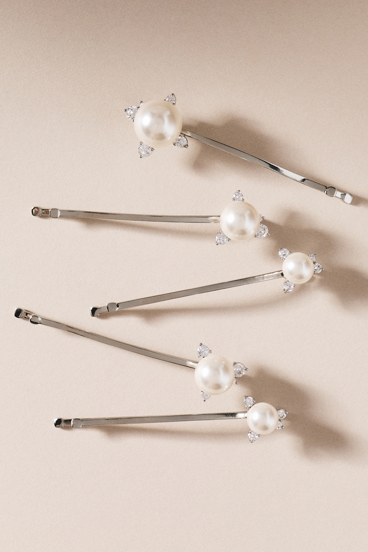 Nadri Pearl Bobby Pins, Set of 5