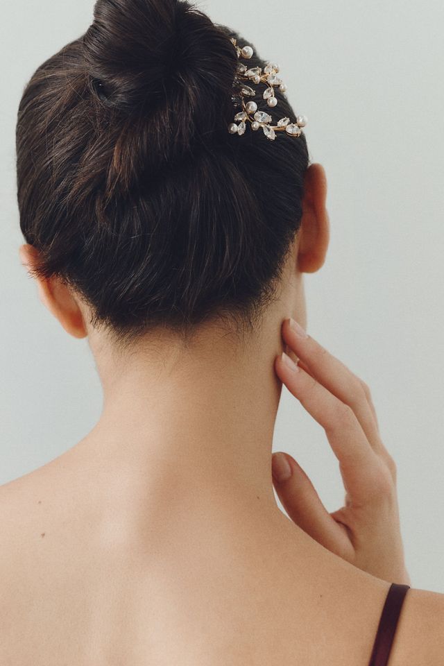 Nadri Vine Hair Comb #1