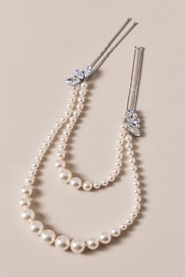 Nadri Pearl Hair Pin