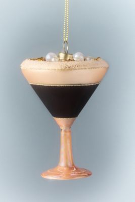 Jeweled Cocktail Glass Ornaments